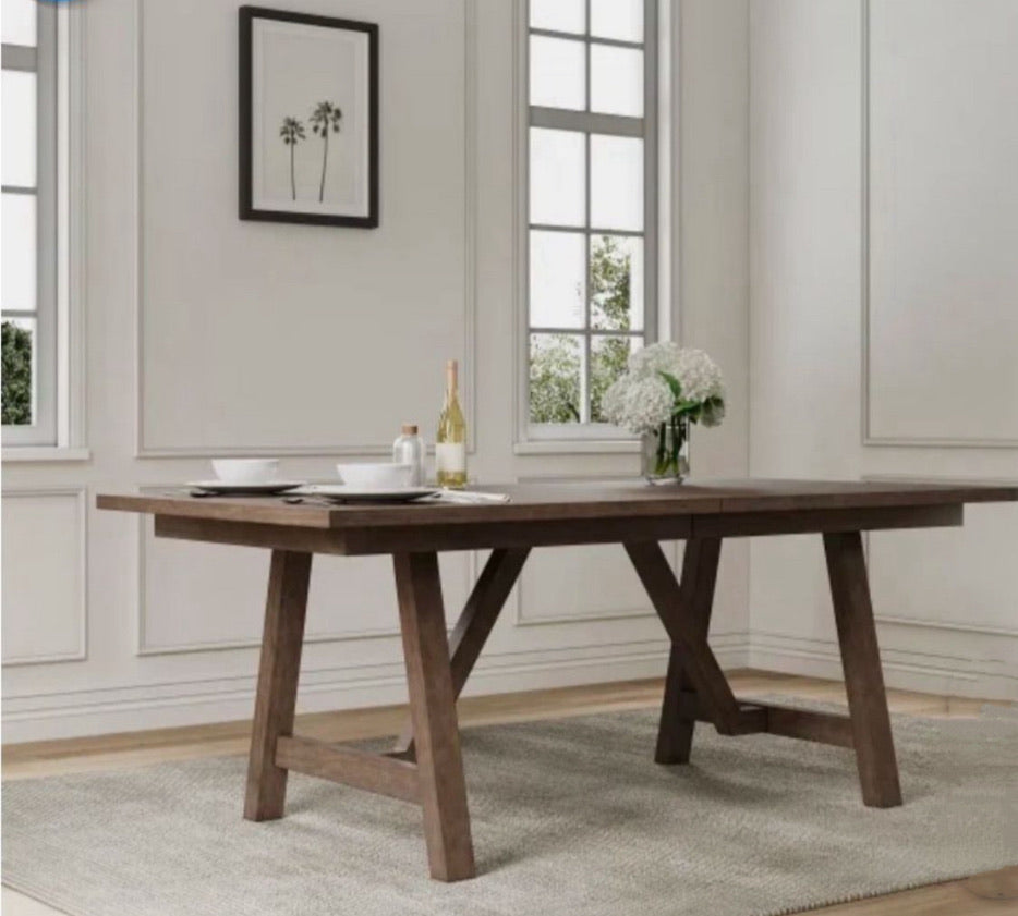 Flexsteel Watson 75” Wood Dining Table - Local Pickup Only