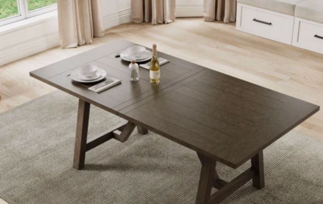 Flexsteel Watson 75” Wood Dining Table - Local Pickup Only