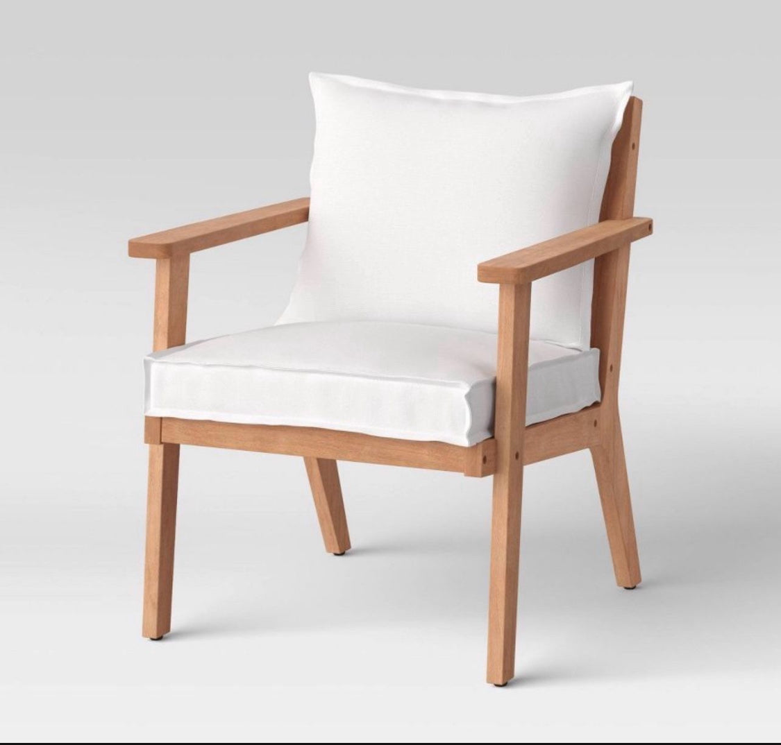 Payson 2pk Small Space Patio Chairs, Outdoor Furniture- Threshold designed with Studio McGee - Local Pick Up Only